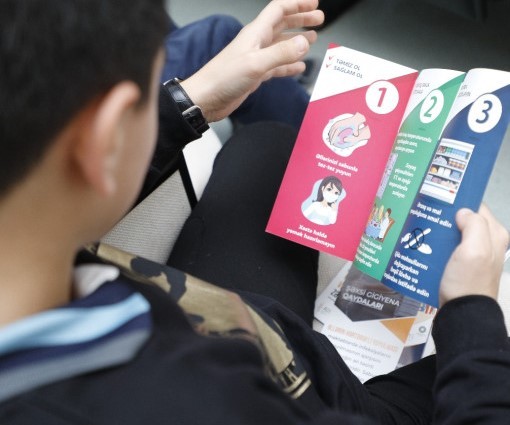 “Sağlam məktəbli” layihəsi Ağalıda - FOTOLAR